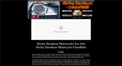 Desktop Screenshot of harleydavidson-classifieds.com